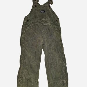 Vintage Classic OshKosh B'gosh Green Corduroy Overalls (18 mos)